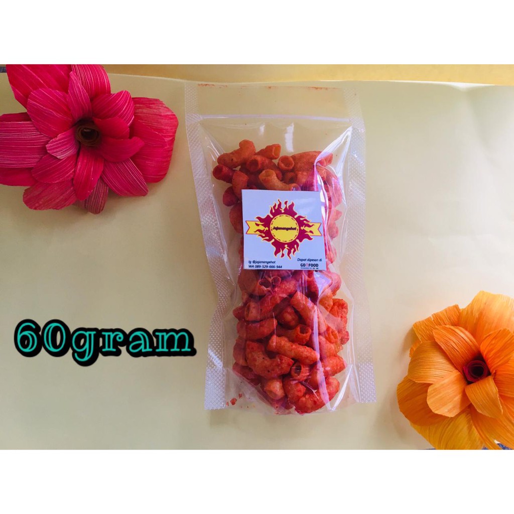 

MAKARONI HOTTS PARAH// by JAJANANGEHOT 60gram