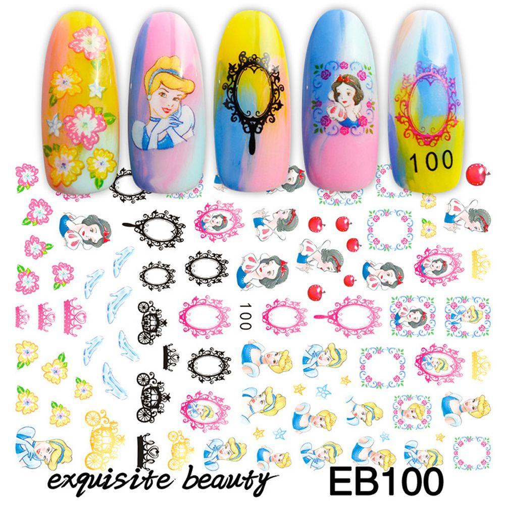 Mxbeauty Stiker Kuku Motif Kartun Anime Sophia Untuk Dekorasi Nail Art