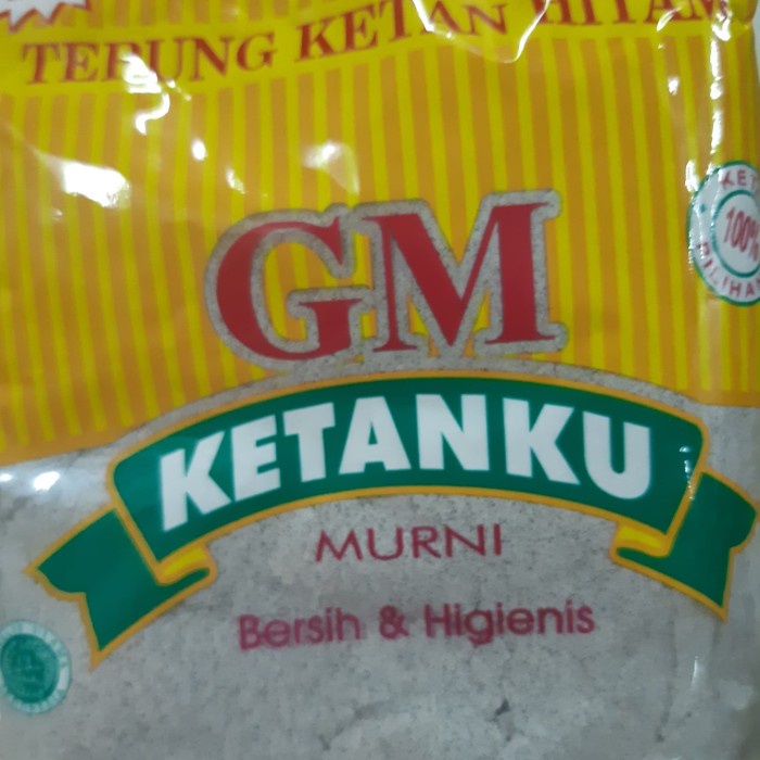 

Ketan-Beras-Tepung- Tepung Ketan Hitam "Ketanku" Kemasan 250 Gram -Tepung-Beras-Ketan.