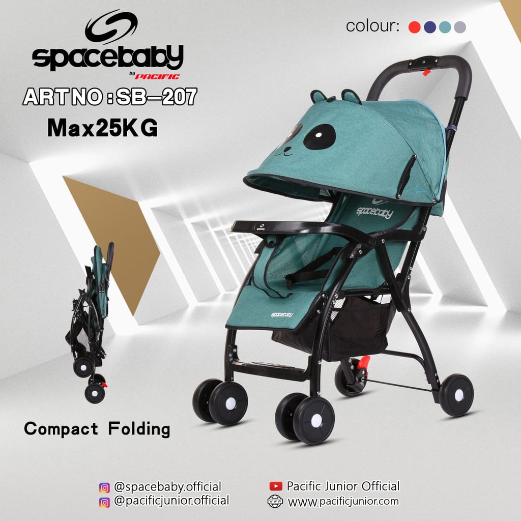 SPACE BABY Stroller SB 204 SB 207 SB 214 Kereta Dorong Bayi SPACEBABY SB204 SB207 SB214