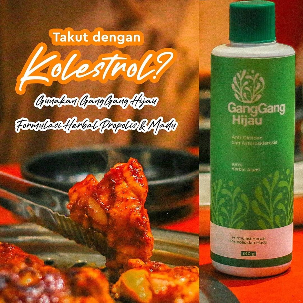 Madu Ganggang Hijau Herbal Ampuh Untuk Darah Tinggi Original BPOM