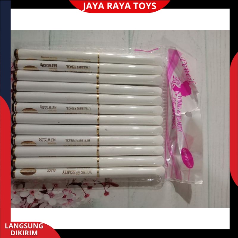 EYELINER PENCIL FRS /YKC / JULYEROSE /YOUNG &amp; BEAUTY WATERPROOF ALAT KECANTIKAN WANITA Bisa Cod