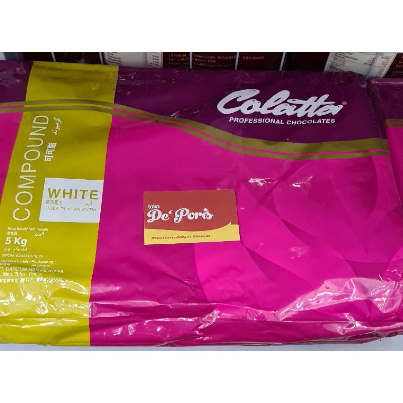 Jual Coklat Colatta White Kg Shopee Indonesia