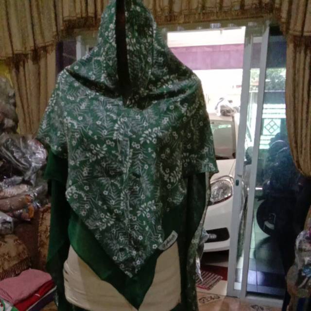 Khimar ceruty printing ( Zakiah )