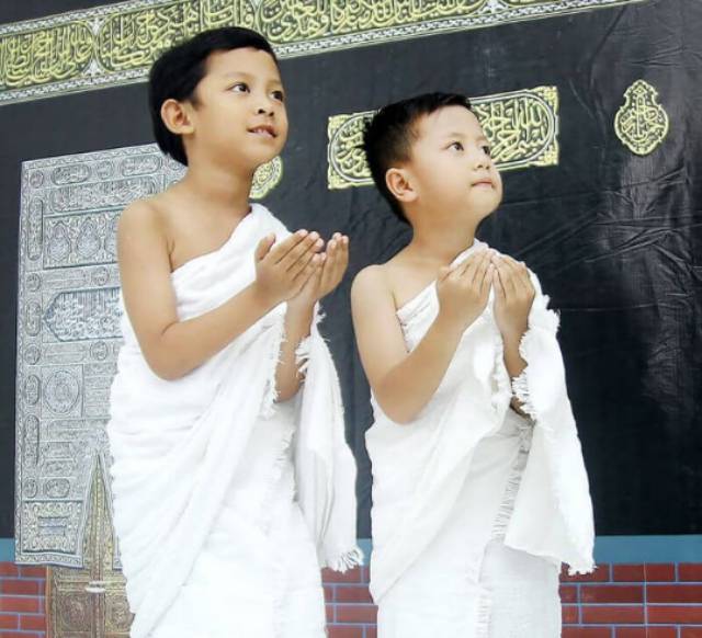 Kain ihram anak (4-7th)