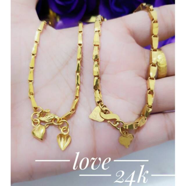  Model  Gelang  Kaki Emas  24 Karat Seputar Model 