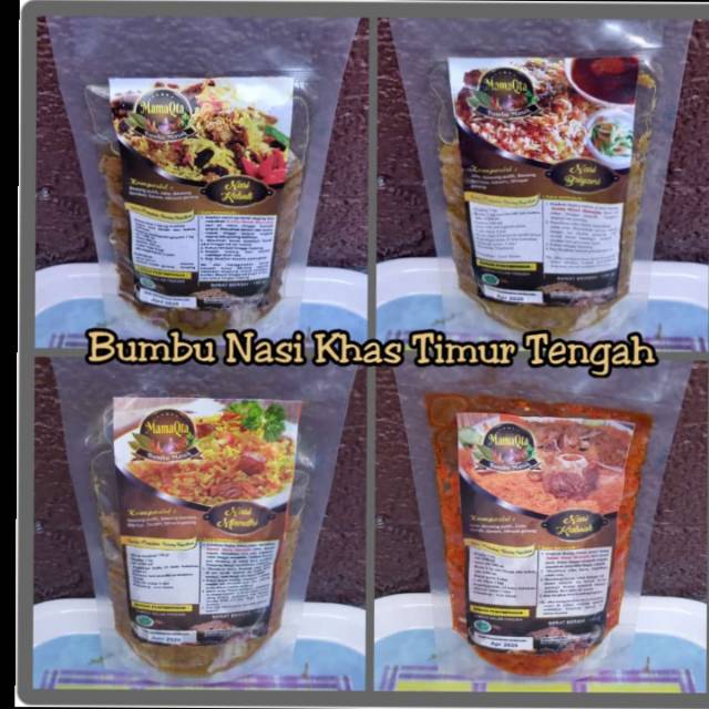 

Bumbu nasi khas timur tengah mamaqta, nasi mandi