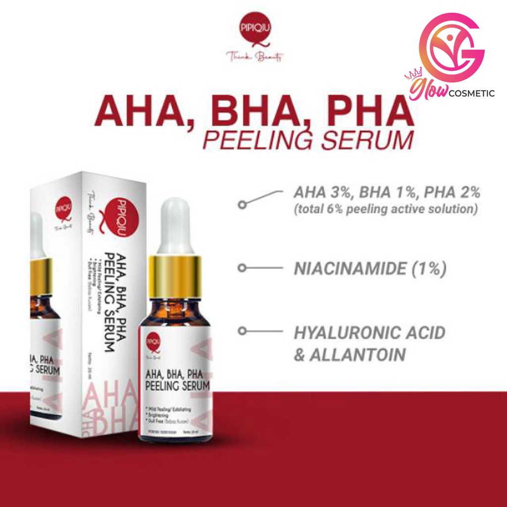 PIPIQIU AHA BHA PHA SERUM PENCERAH WAJAH