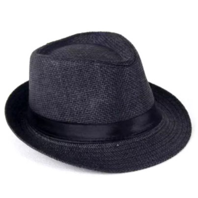 Topi Anak Koboy Serat Rami / Fashion Fedora Hat For Kids Topi Anak Model Baru