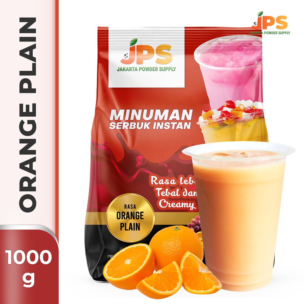 

Bubuk Minuman Orange Plain 1 Kg jps