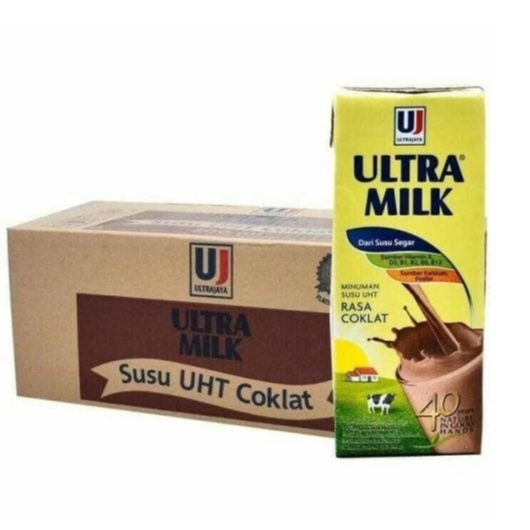 

Susu Ultra Milk Cokelat 250 ML Per Dus