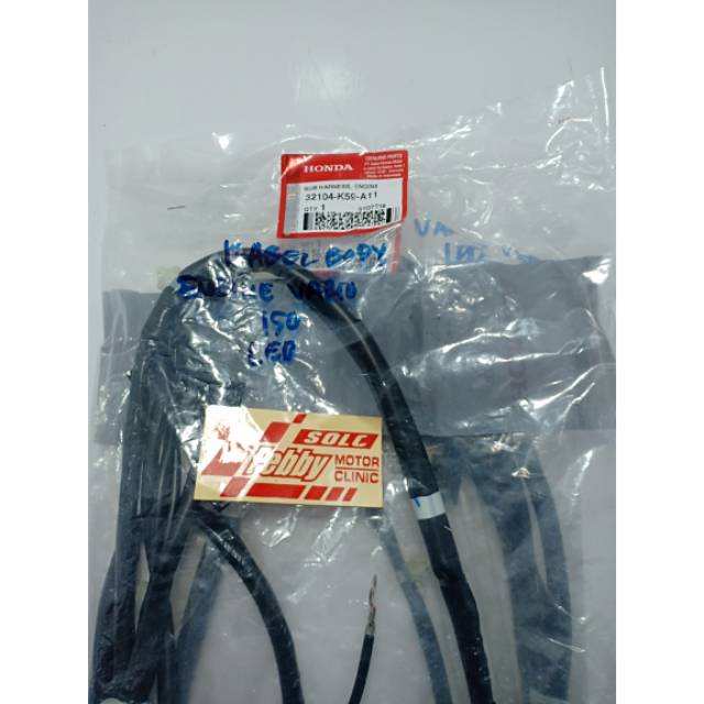 KABEL BODY ENGINE HONDA VARIO 150 KODE 32104-K59-A11 ORIGINAL AHM