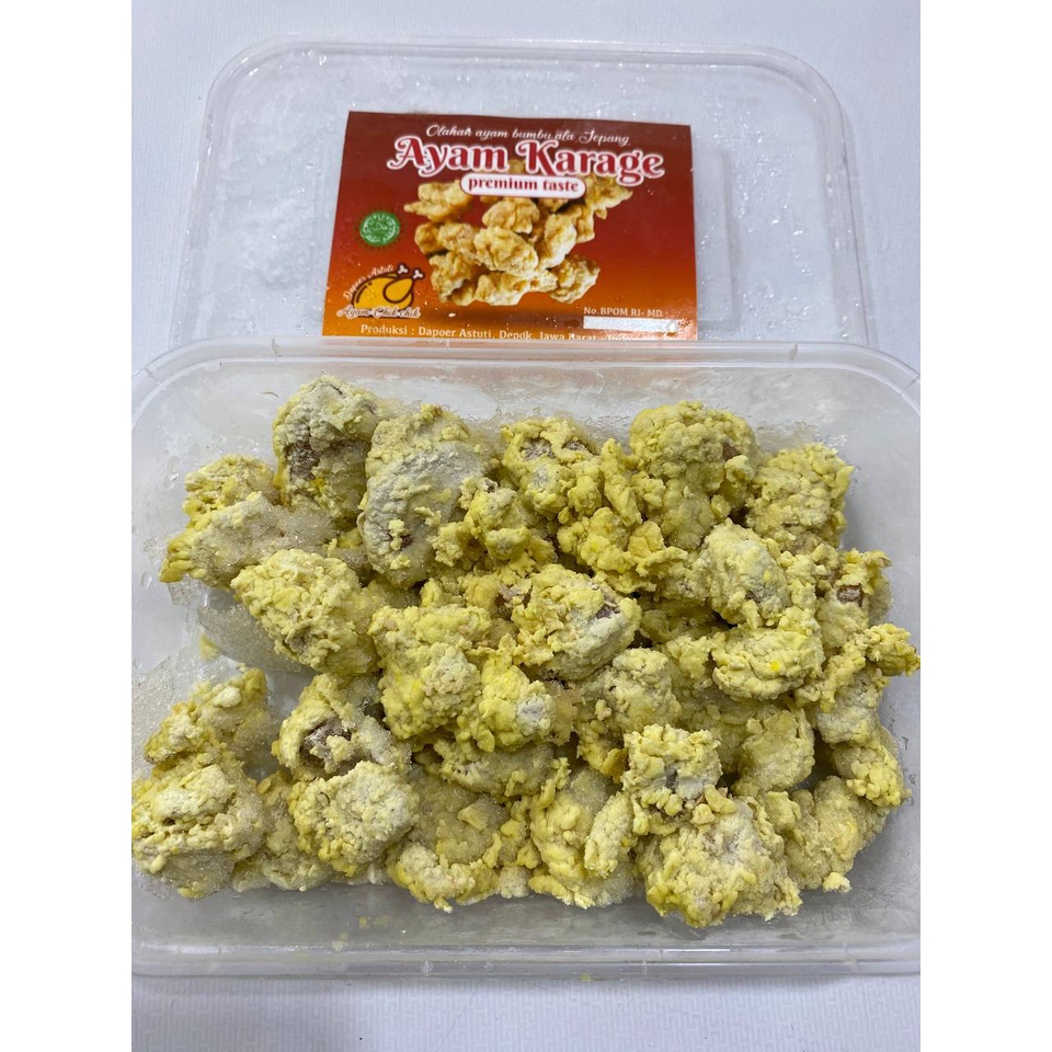 

ayam karage, ayam frozen