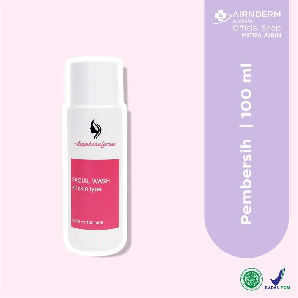 Airin Facial Wash All Skin Type Airnderm Aesthetic (by AIRIN BEAUTY)