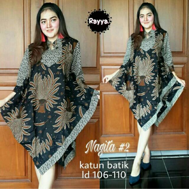 1010 Model Baju Batik Nagita Gratis