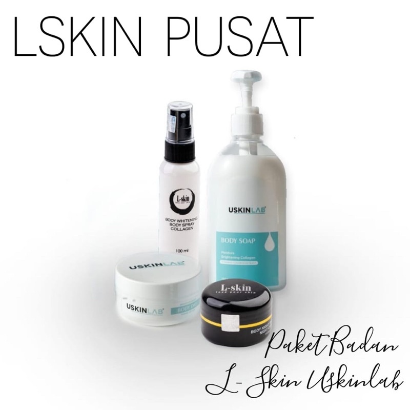 Lskin / L-Skin Paket Badan Original 100% Fresh Pabrik