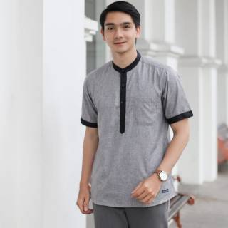  BISA BAYAR DITEMPAT Baju  Kemeja Koko  Pria Lengan Pendek 