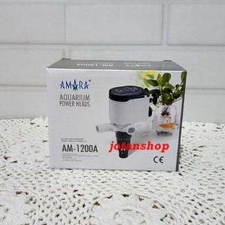 Amara AM 1200 A AM-1200 AM1200A Mesin Pompa celup Power Head PH Filter Aquarium aquascape