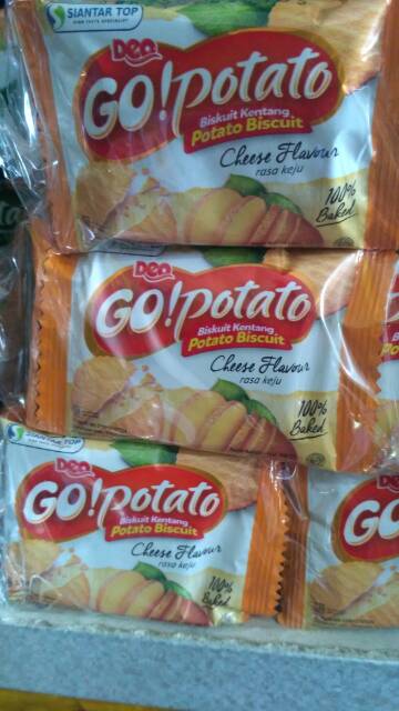 Biskuit kentang Go Potato