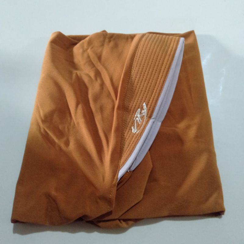(Ori Arey)•Syar'i Lis•Jilbab Instan Jersey Airis Semi Jumbo Lis Syari-Mustard