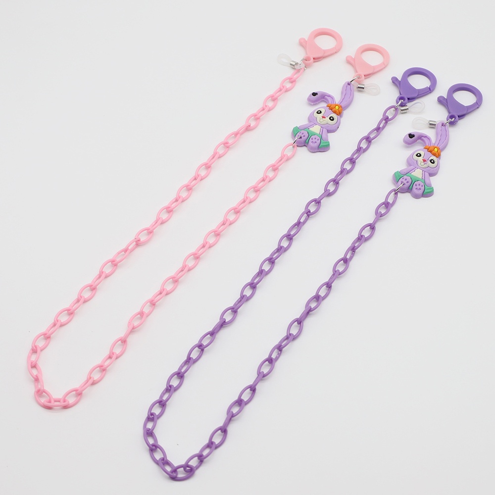 Tali Lanyard Rantai Kacamata Bahan Akrilik Anti slip Ukuran 58CM