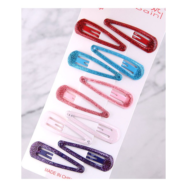 LRC Jepit Rambut Fashion Color Child Water Drop Hair Clip A57944