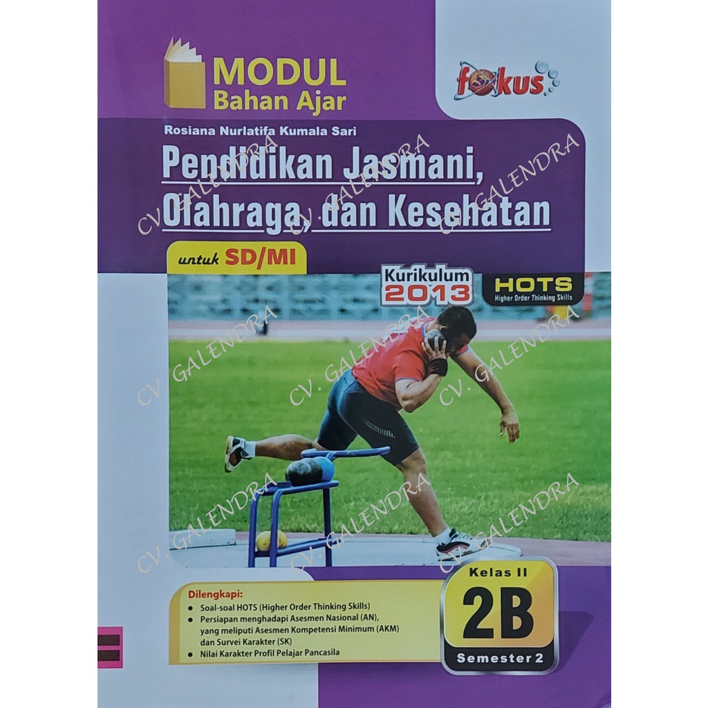 Lks Fokus PJOK SD/MI Kelas 2 Semester 2