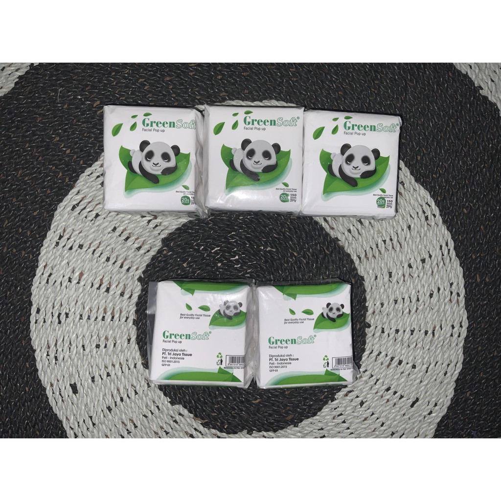 Tissue Wajah Facial Pop Up Green Soft Facial Pop Up Tisu Isi 150 Sheets Free 20 Sheets 2 Ply