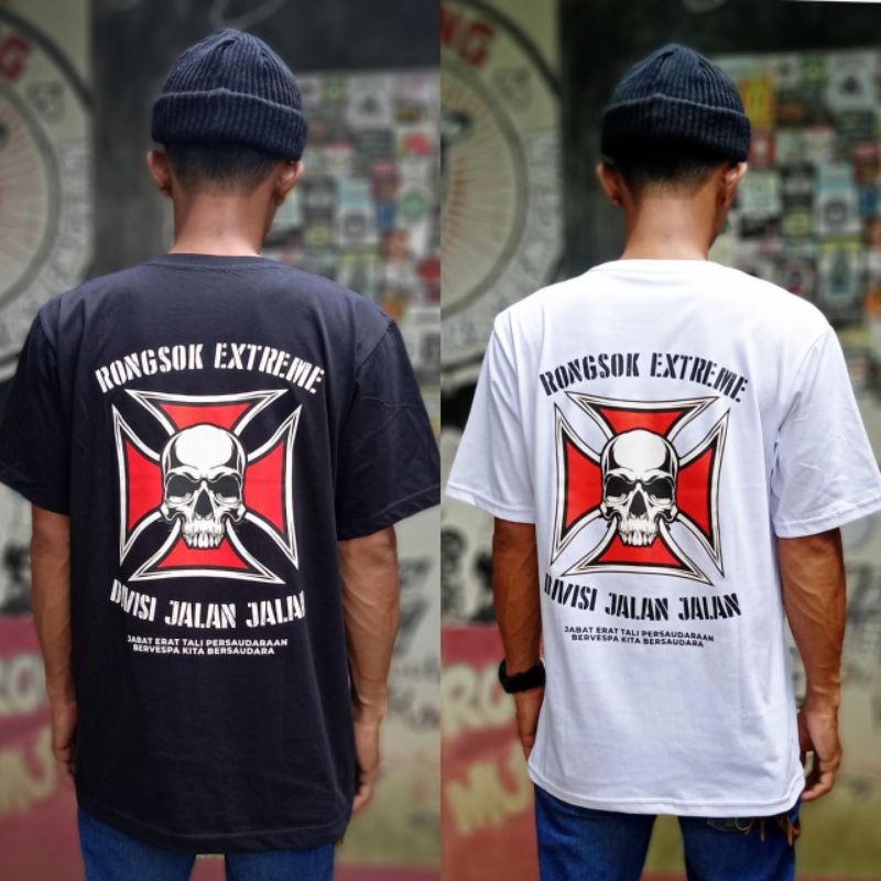 KAOS RONGSOK EXTREME - kaos vespa