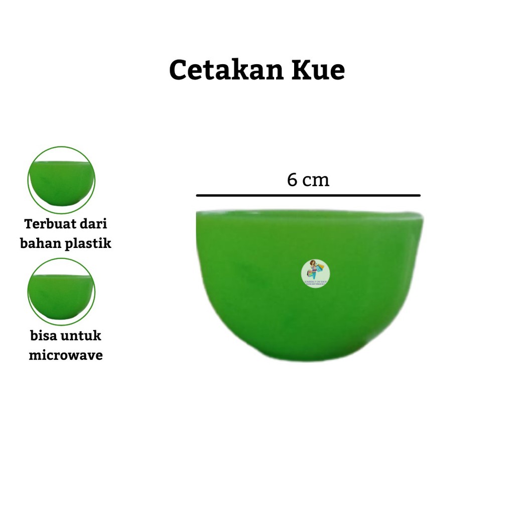 Cetakan Kue Talam 12 pc / Cetakan Kue Mangkok / Telur Ceplok