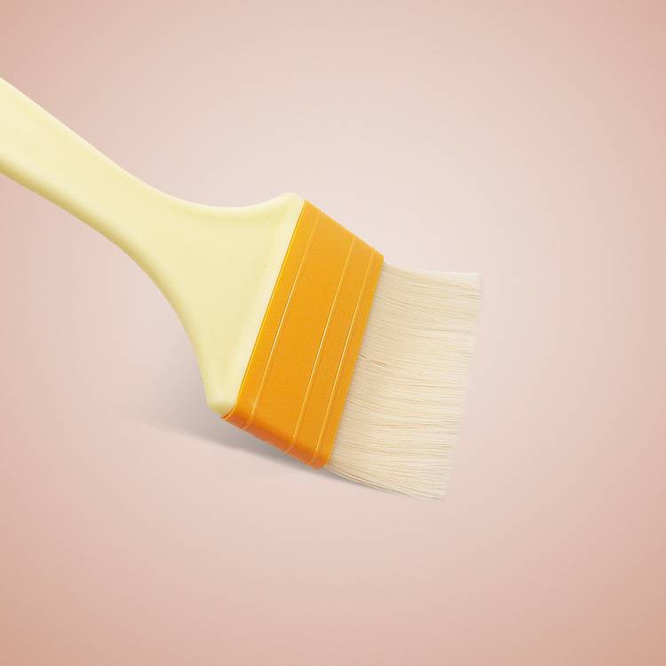 BAKEST soft baking brush / kuas kue bulu halus gagang plastik