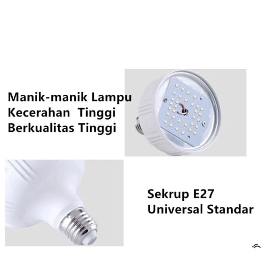 BOHLAM LAMPU LED JUMBO / KAPSUL / SMART LIGERA/  PESONACOM / AXIOM 5W 10W 15W 20W 30W 40 WATTLED MURAH