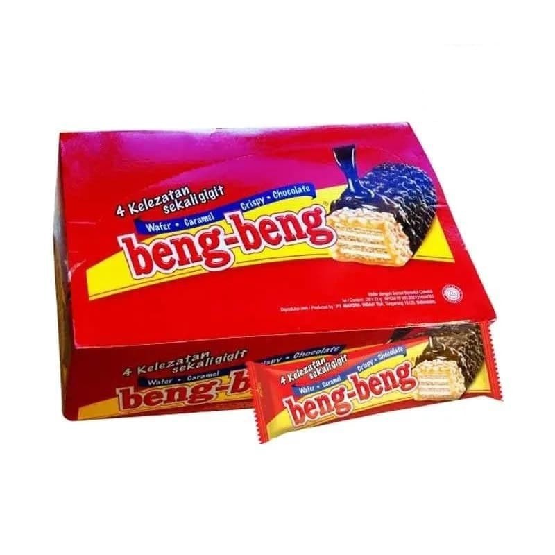 

BENG BENG 1 KOTAK (BENG BENG ISI 17) - (BENG BENG MAXX ISI 12) - (BENG BENG NUTS ALMOND ISI 15)