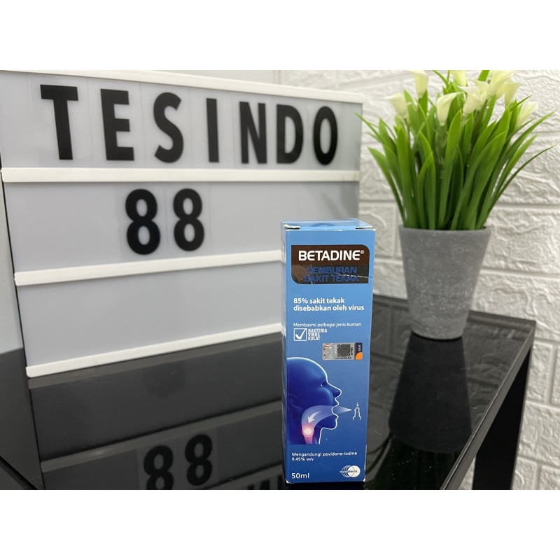 Betadine sore throat spray