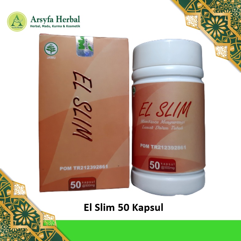 

El Slim 50 Kapsul Pelangsing Herbal Alami yang Aman dan Terbukti Efektif Menurunkan Berat Badan dengan Cepat. Cocok Untuk Pria & Wanita