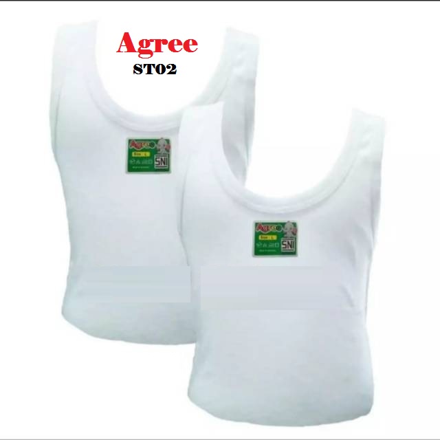 SINGLET Anak &amp; Balita Agree ST02 - MB23/MB24 (Pabrik Golden Nick) / Kaos Agree ST 02 - MB 23/MB 24