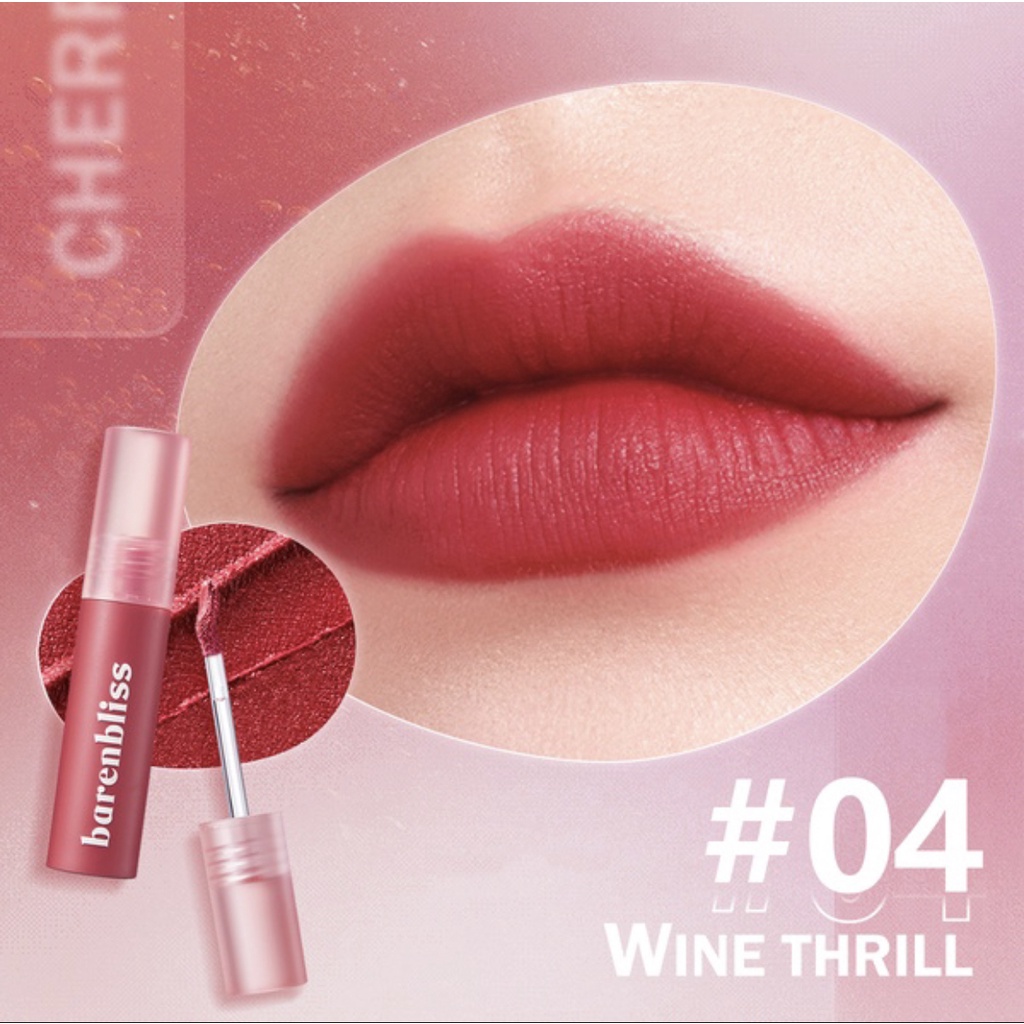 BNB barenbliss Cherry Makes Cheerful Lip Velvet korea Lipcream / BNB Liptint