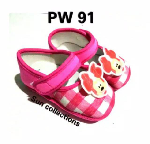 Sepatu Baby Prawelker 0-12 Bulan Karakter