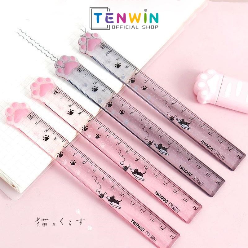 

Cute Ruler Penggaris Lucu Kaki Kucing - 15mm - Twingo C002