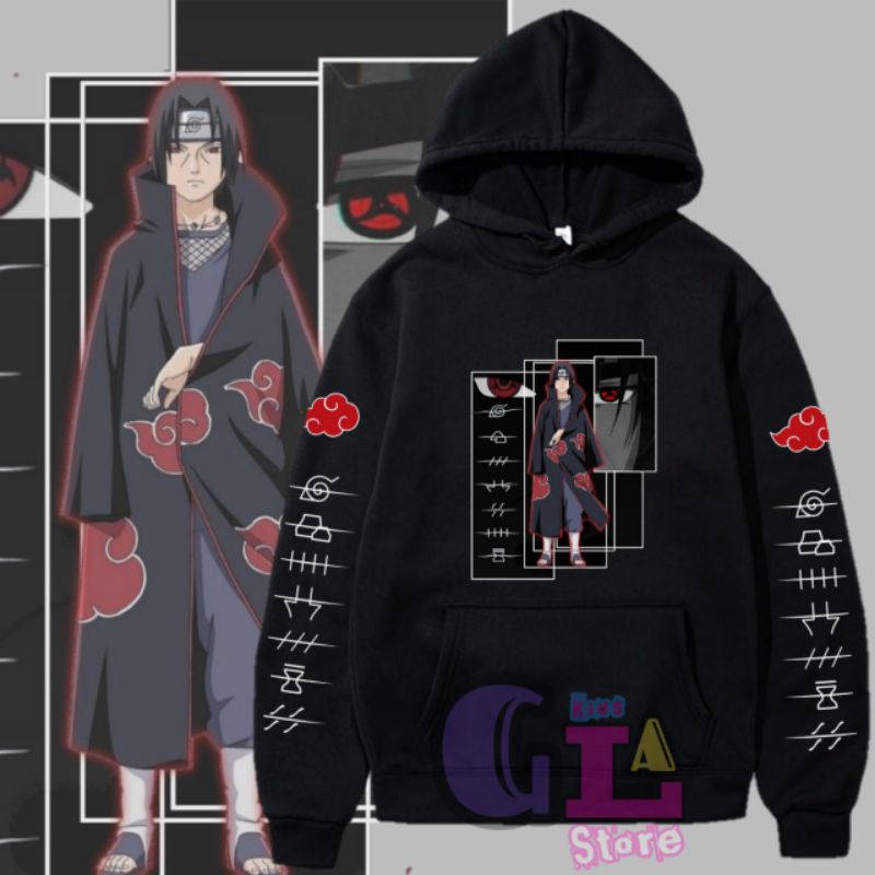 sweater hoodie anak laki-laki/baju anak naruto/hoodie anak Uchiha Itachi