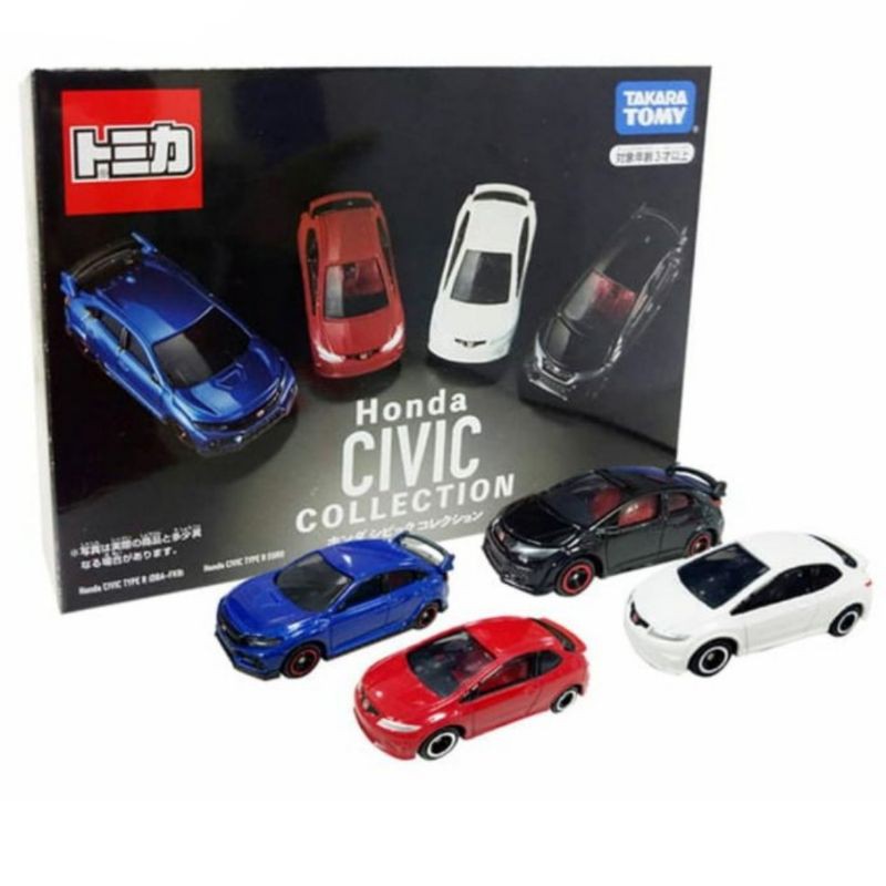 Tomica Honda Civic Collection giftset ORI Takara Tomy Diecast Miniatur Mobil