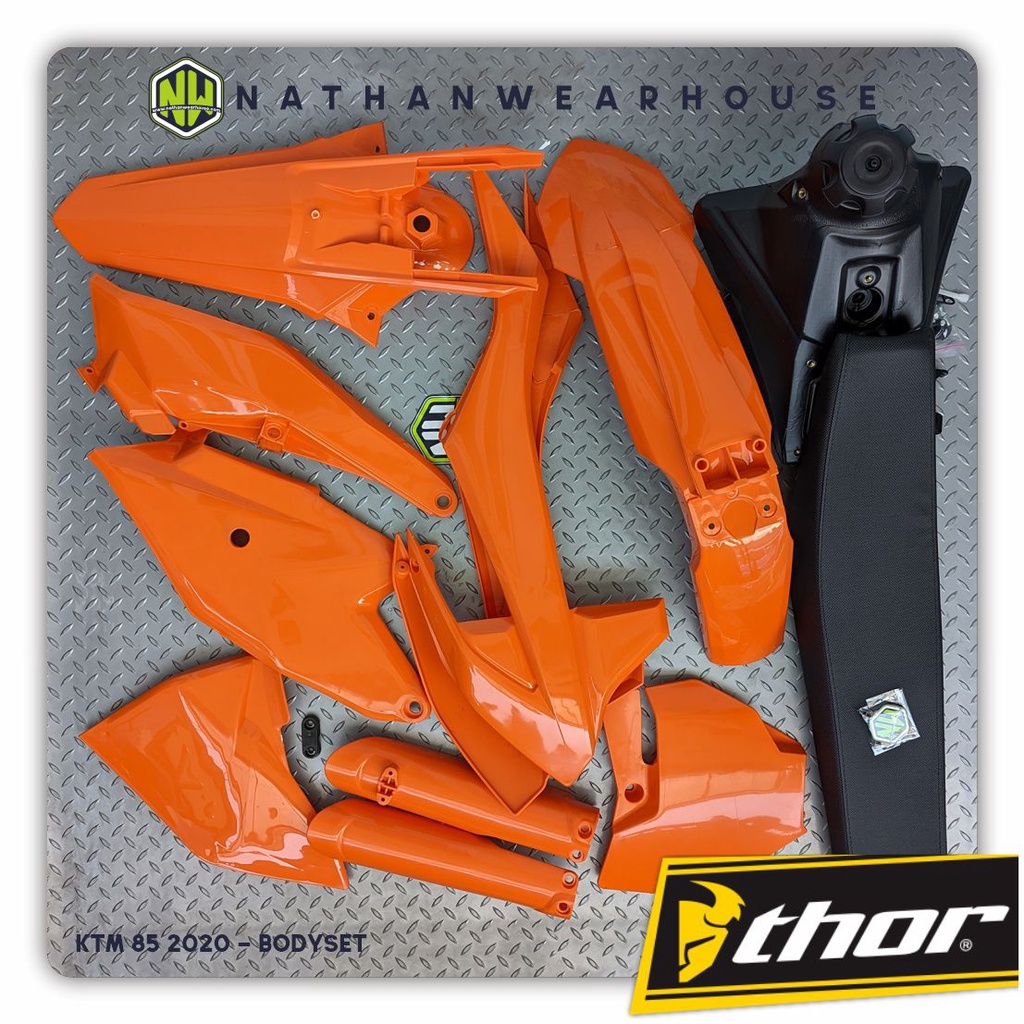 Body Set Cover Bodykit Full KTM 85 2020 lengkap Jok dan Tangki Thor