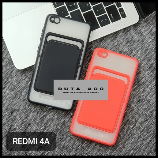 REDMI 4A SOFT CASE CASING SILIKON CARD SLOT KARTU XIAOMI