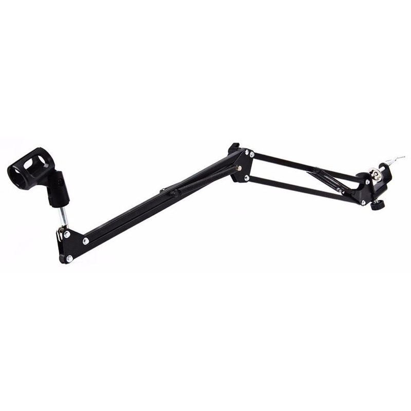 TaffSTUDIO Arm Stand Suspensi Lazypod Mikrofon - NB-35 - Black