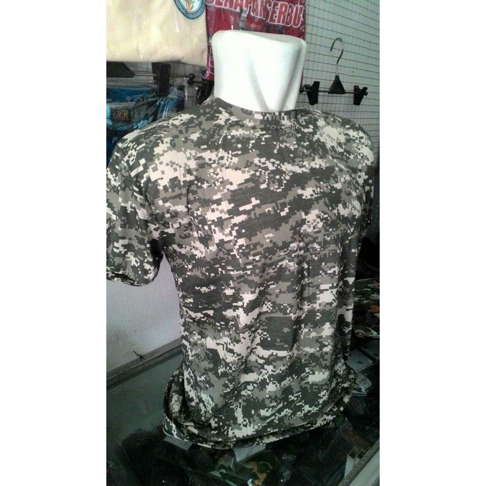 KAOS OBLONG PENDEK LORENG ACCUPAT - KAOS LORENG ACCUPAT