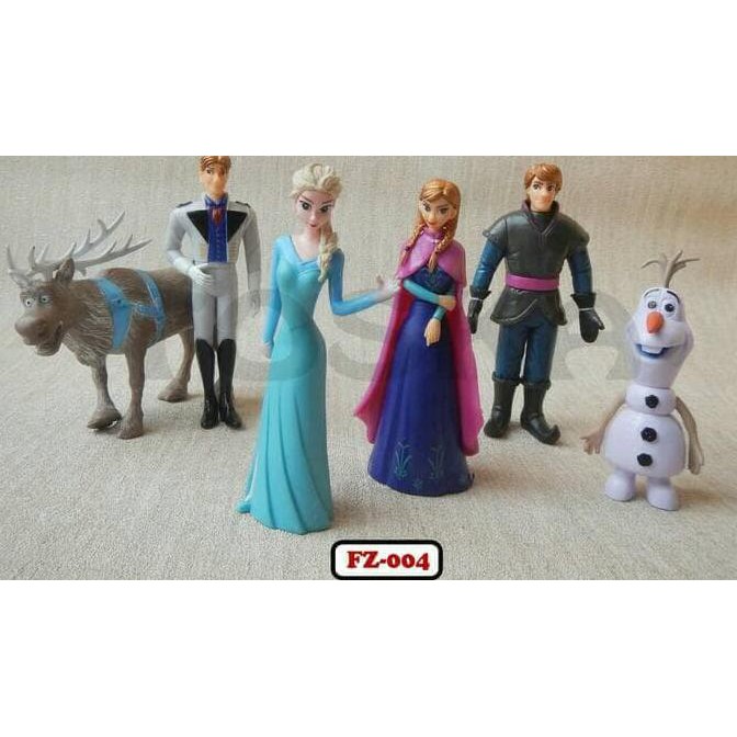 pajangan hiasan kue figure princess barbie frozen elsa ana "GRATIS ONGKIR"