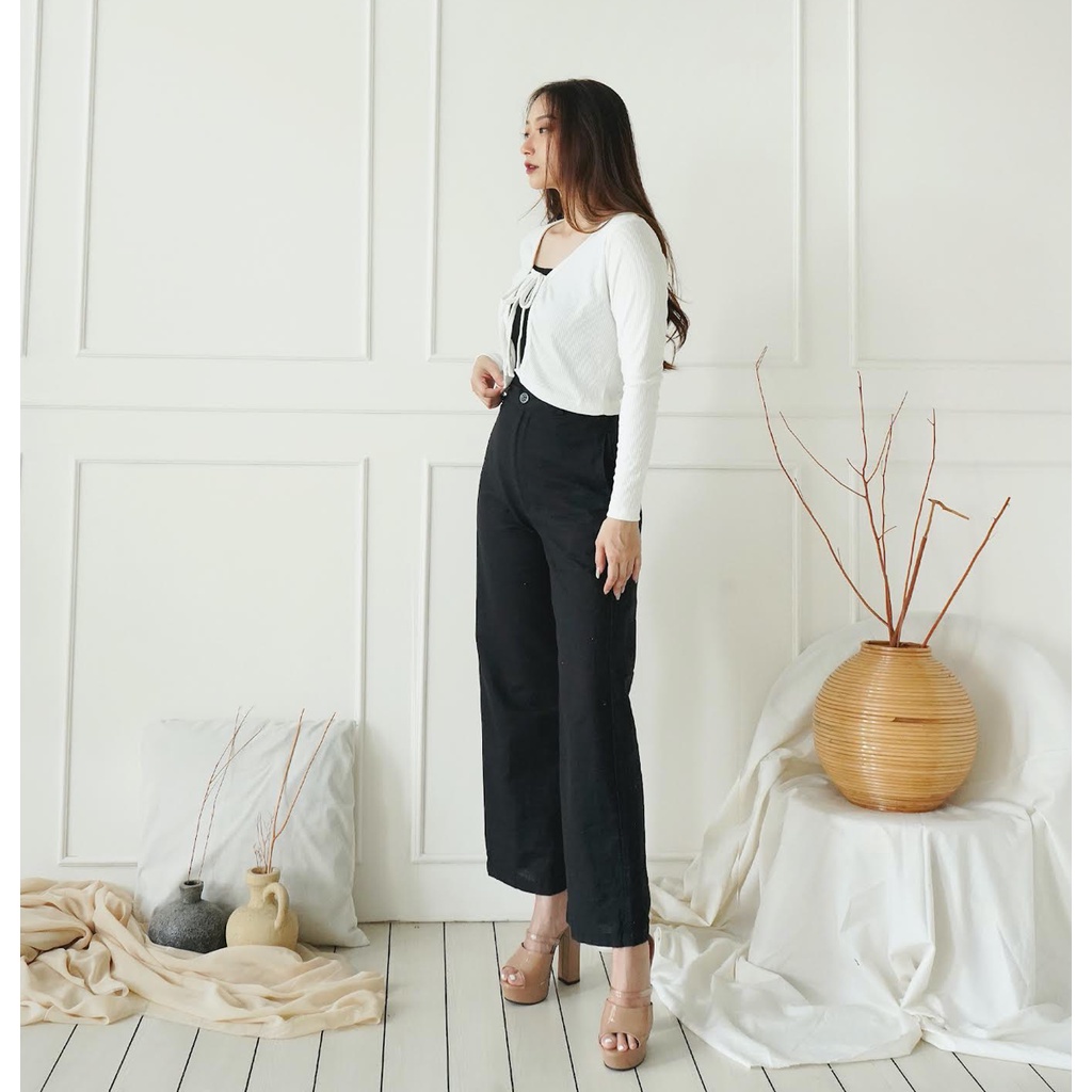 Cardigan Rajut Outer Knit Top Korean Style Baju Atasan Wanita 110