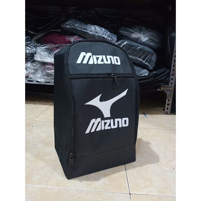 Tas Sepatu Murah Basket Voli Badminton Futsal Hitam Pria Wanita Jinjing