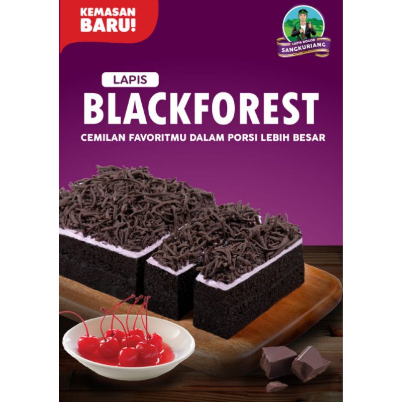 

Lapis Talas Bogor Sangkuriang Blackforest