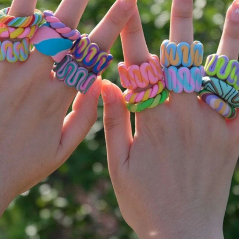 (pre-order) clay ring // cincin tanah liat aesthetic